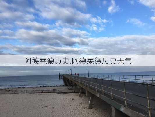 阿德莱德历史,阿德莱德历史天气