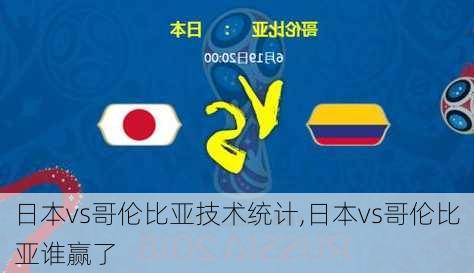 日本vs哥伦比亚技术统计,日本vs哥伦比亚谁赢了