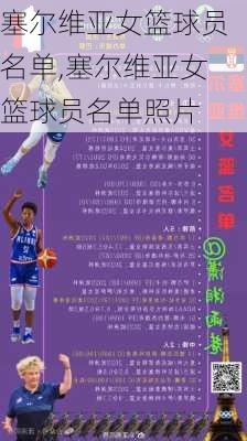 塞尔维亚女篮球员名单,塞尔维亚女篮球员名单照片
