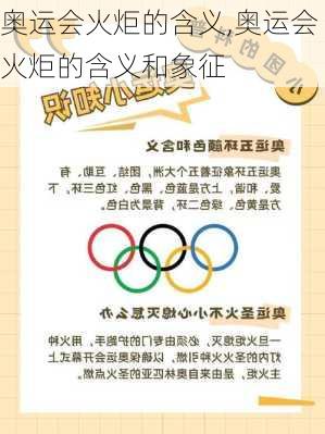 奥运会火炬的含义,奥运会火炬的含义和象征
