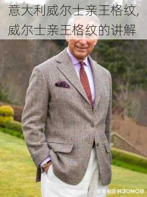意大利威尔士亲王格纹,威尔士亲王格纹的讲解