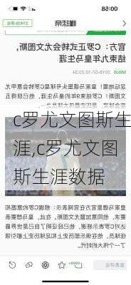 c罗尤文图斯生涯,c罗尤文图斯生涯数据