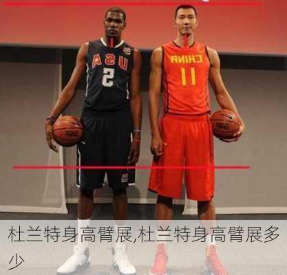 杜兰特身高臂展,杜兰特身高臂展多少