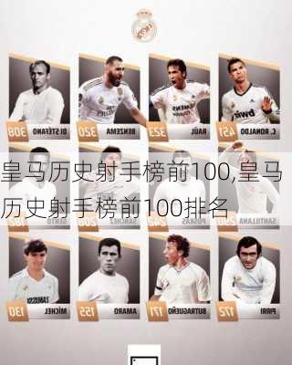 皇马历史射手榜前100,皇马历史射手榜前100排名