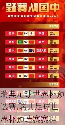 瑞典足球世界杯预选赛,瑞典足球世界杯预选赛赛程