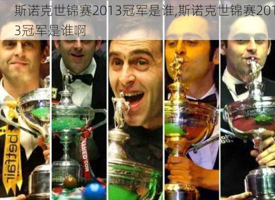 斯诺克世锦赛2013冠军是谁,斯诺克世锦赛2013冠军是谁啊