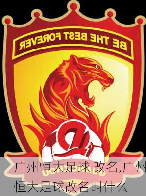 广州恒大足球 改名,广州恒大足球改名叫什么