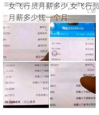 女飞行员月薪多少,女飞行员月薪多少钱一个月