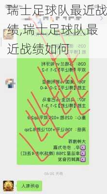 瑞士足球队最近战绩,瑞士足球队最近战绩如何