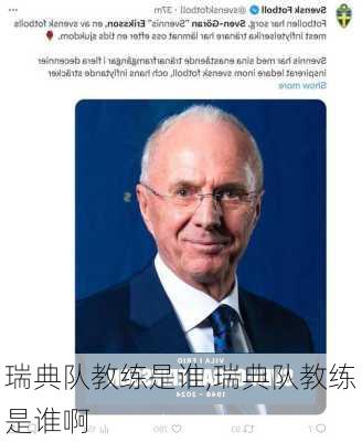 瑞典队教练是谁,瑞典队教练是谁啊