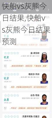 快船vs灰熊今日结果,快船vs灰熊今日结果预测