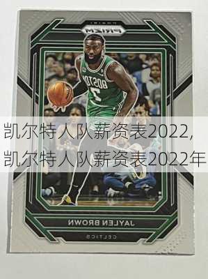 凯尔特人队薪资表2022,凯尔特人队薪资表2022年