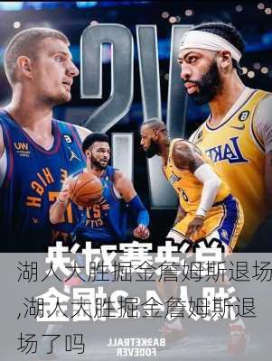 湖人大胜掘金詹姆斯退场,湖人大胜掘金詹姆斯退场了吗