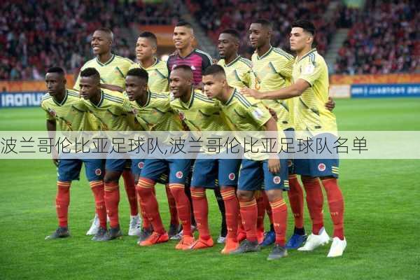 波兰哥伦比亚足球队,波兰哥伦比亚足球队名单