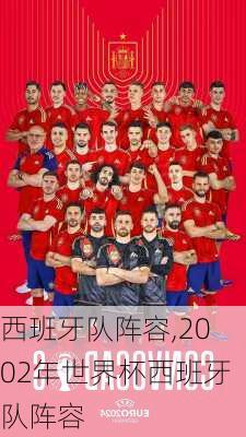 西班牙队阵容,2002年世界杯西班牙队阵容