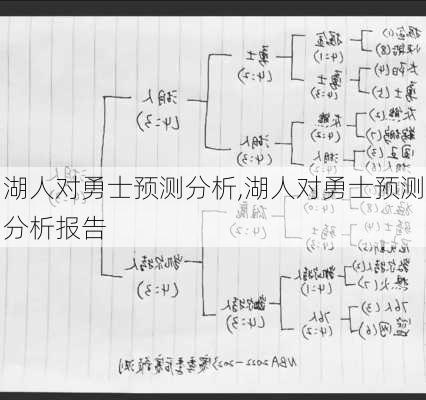 湖人对勇士预测分析,湖人对勇士预测分析报告