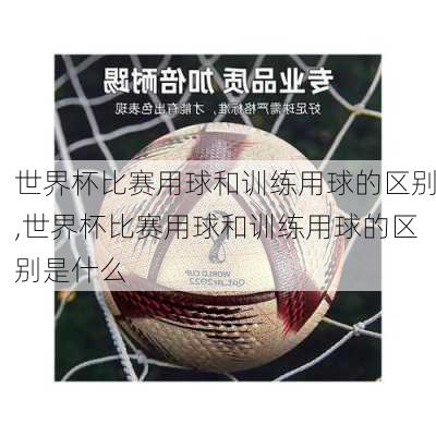 世界杯比赛用球和训练用球的区别,世界杯比赛用球和训练用球的区别是什么