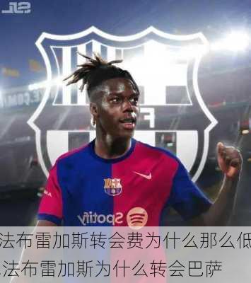法布雷加斯转会费为什么那么低,法布雷加斯为什么转会巴萨