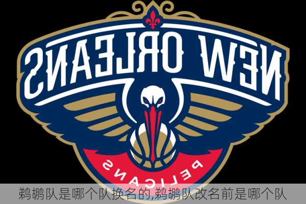 鹈鹕队是哪个队换名的,鹈鹕队改名前是哪个队