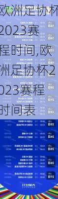 欧洲足协杯2023赛程时间,欧洲足协杯2023赛程时间表