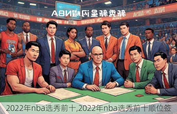 2022年nba选秀前十,2022年nba选秀前十顺位签