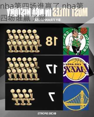 nba第四场谁赢了,nba第四场谁赢了啊