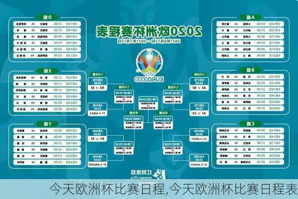 今天欧洲杯比赛日程,今天欧洲杯比赛日程表