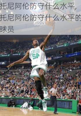 托尼阿伦防守什么水平,托尼阿伦防守什么水平的球员