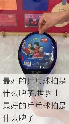 最好的乒乓球拍是什么牌子,世界上最好的乒乓球拍是什么牌子