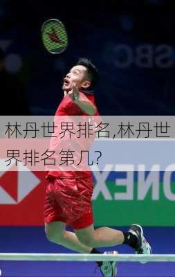 林丹世界排名,林丹世界排名第几?