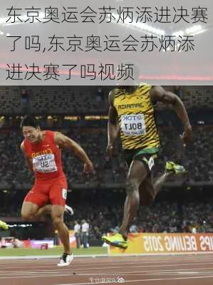 东京奥运会苏炳添进决赛了吗,东京奥运会苏炳添进决赛了吗视频