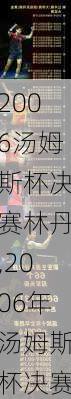 2006汤姆斯杯决赛林丹,2006年汤姆斯杯决赛