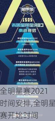 全明星赛2021时间安排,全明星赛开始时间