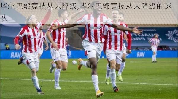 毕尔巴鄂竞技从未降级,毕尔巴鄂竞技从未降级的球队