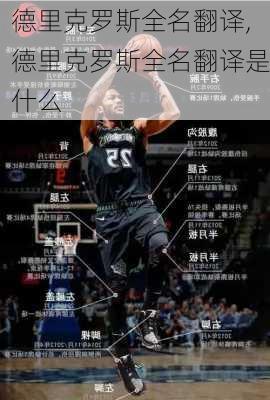 德里克罗斯全名翻译,德里克罗斯全名翻译是什么