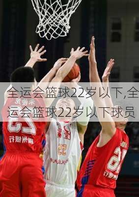 全运会篮球22岁以下,全运会篮球22岁以下球员