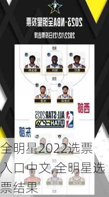 全明星2022选票入口中文,全明星选票结果