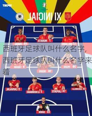 西班牙足球队叫什么名字,西班牙足球队叫什么名字来着