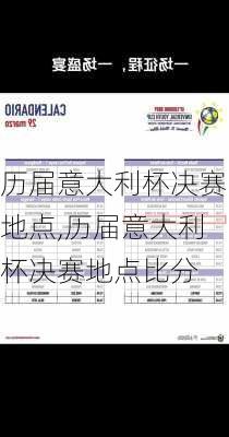 历届意大利杯决赛地点,历届意大利杯决赛地点比分