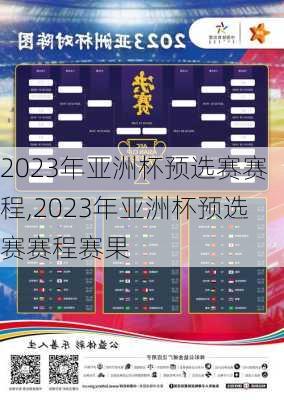2023年亚洲杯预选赛赛程,2023年亚洲杯预选赛赛程赛果