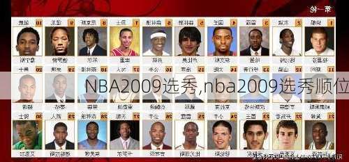 NBA2009选秀,nba2009选秀顺位