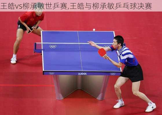 王皓vs柳承敏世乒赛,王皓与柳承敏乒乓球决赛