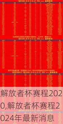 解放者杯赛程2020,解放者杯赛程2024年最新消息