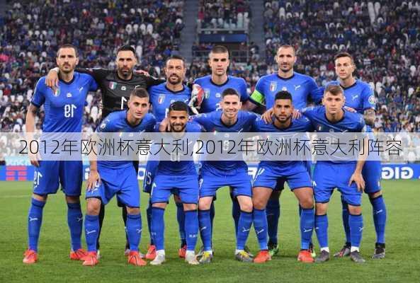 2012年欧洲杯意大利,2012年欧洲杯意大利阵容