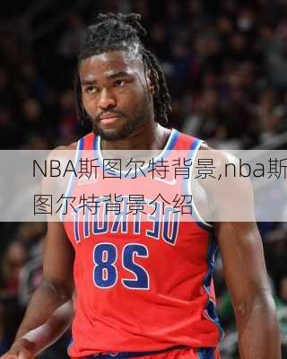 NBA斯图尔特背景,nba斯图尔特背景介绍