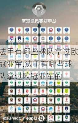 法甲有哪些球队拿过欧冠亚军,法甲有哪些球队拿过欧冠亚军的