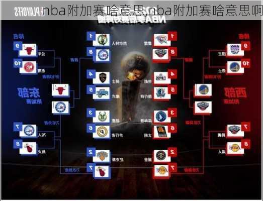 nba附加赛啥意思,nba附加赛啥意思啊