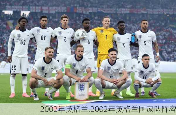 2002年英格兰,2002年英格兰国家队阵容