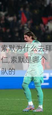 索默为什么去拜仁,索默是哪个队的
