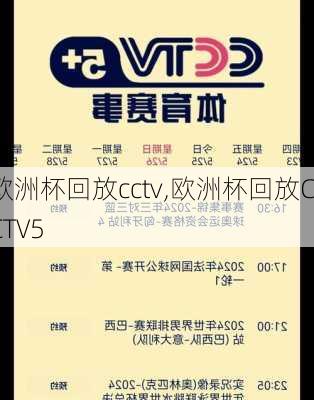欧洲杯回放cctv,欧洲杯回放CCTV5